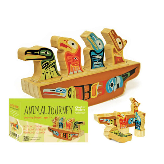 Animal Journey – Wooden Puzzle by Ben Houstie