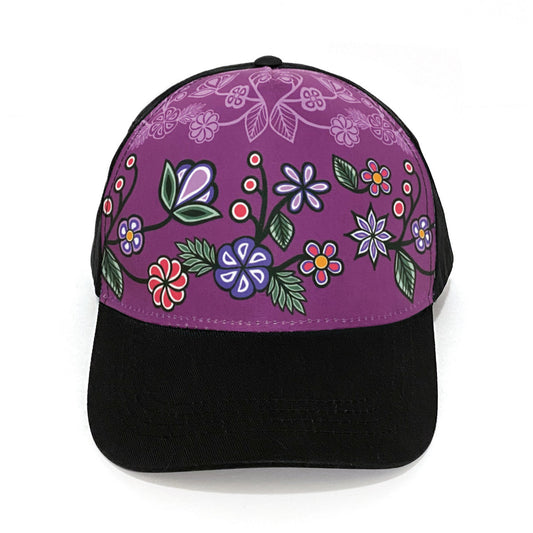 Ojibwe Floral Art Baseball Cap