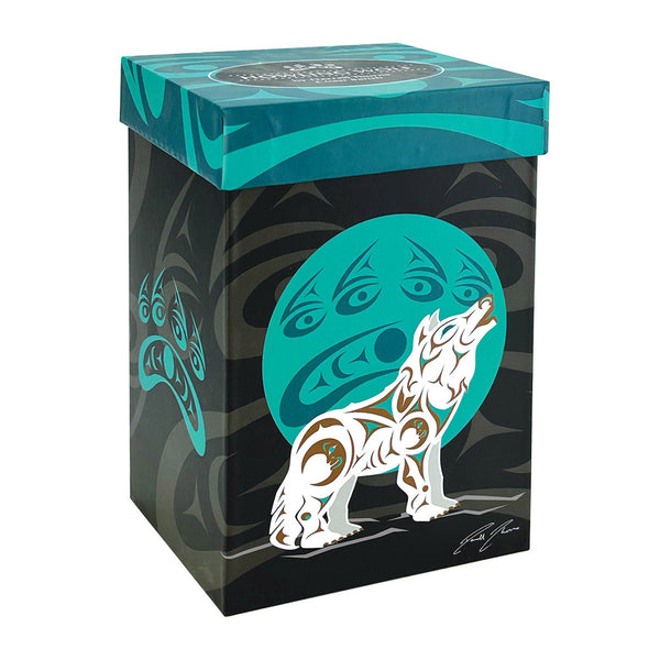 Indigenous Art Travel Mug – Wolf