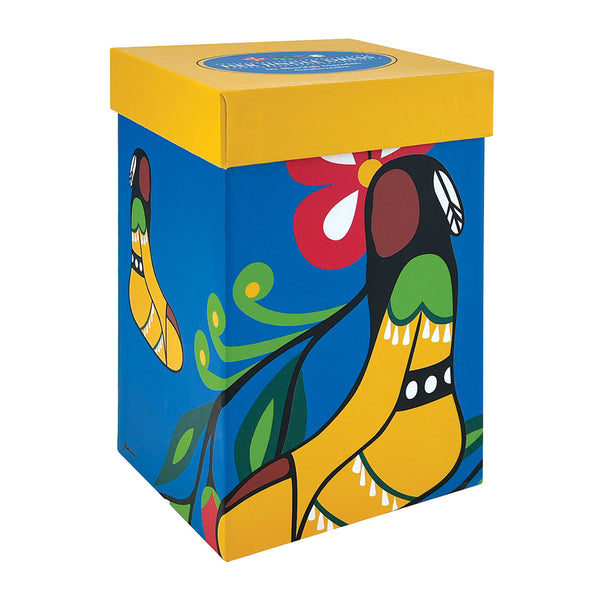 Indigenous Art Travel Mug – Her Jingle Dress