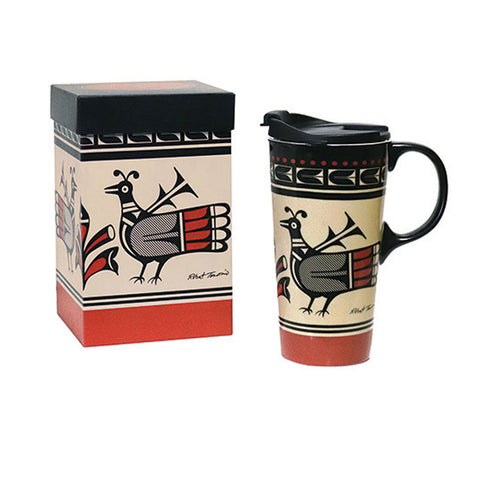 Indigenous Art Travel Mug – Ancestral Spirits