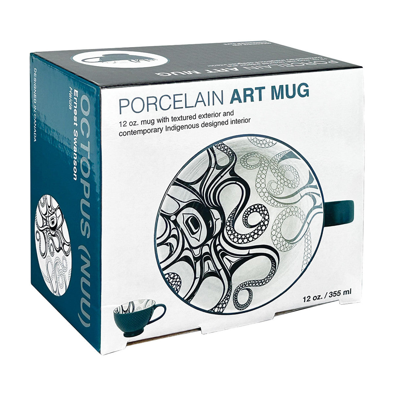 Porcelain Art Mug – Octopus (Nuu)