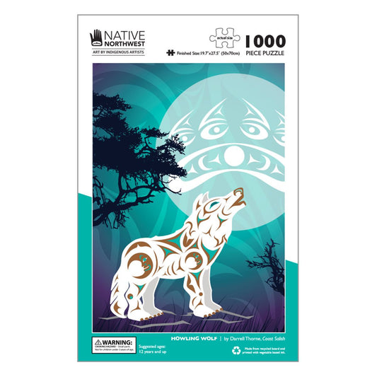 “Howling Wolf” - 1000-Piece Art Puzzle