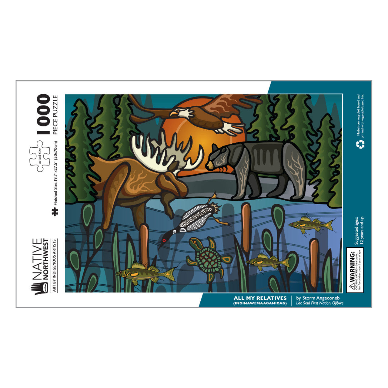 “All My Relatives” - 1000-Piece Art Puzzle