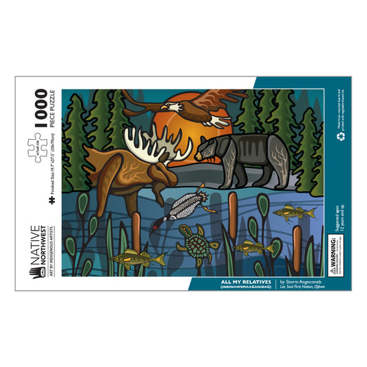 “All My Relatives” - 1000-Piece Art Puzzle