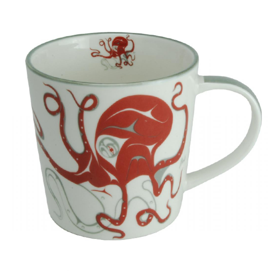 Porcelain Art Mug (Octopus, Andrew William