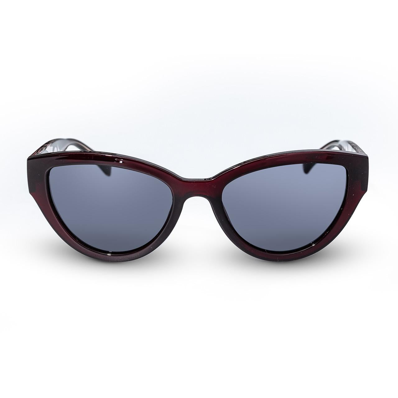 Skye, Cat Eye Sunglass, Eagle (Black / Ruby)