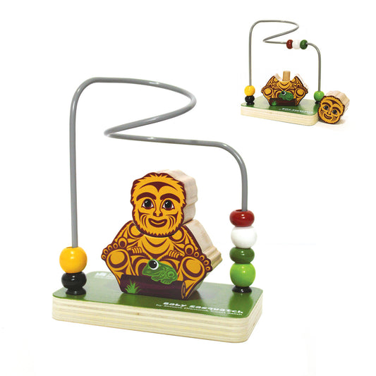 Stacking Animal Bead Maze – Baby Sasquatch by Simone Diamond