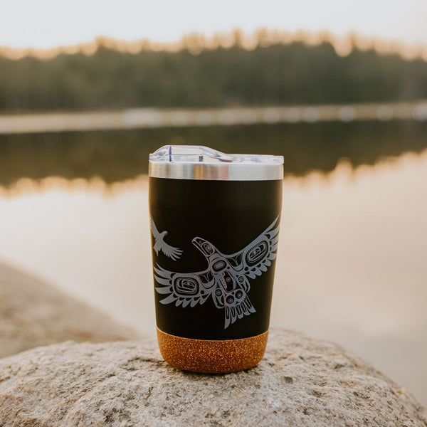 Eagle – 12oz Cork Base Mug by Corey Bulpitt