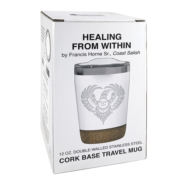 Healing from Within – 12oz Cork Base Mug by Francis Horne Sr.