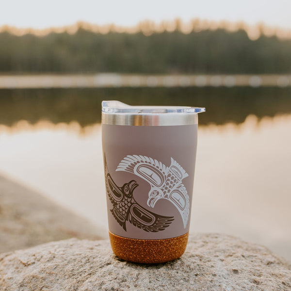 Raven – 12oz Cork Base Mug by Paul Windsor