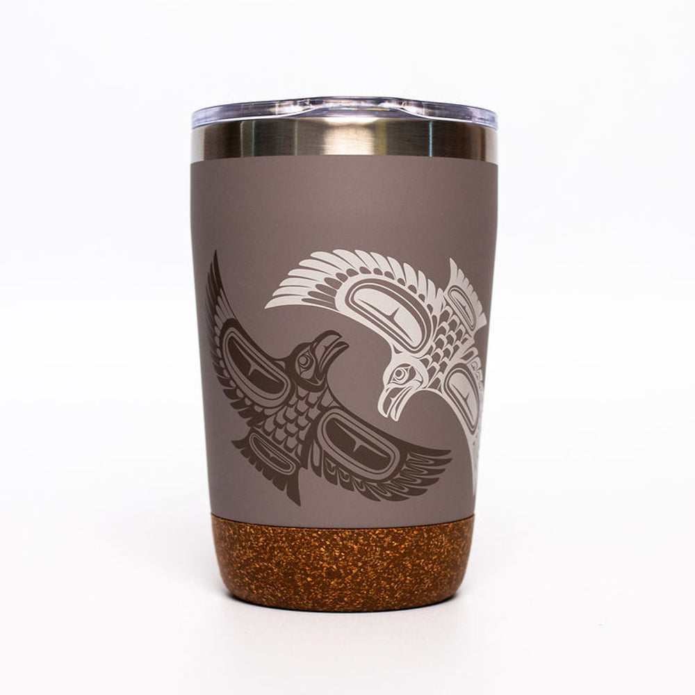 Raven – 12oz Cork Base Mug by Paul Windsor