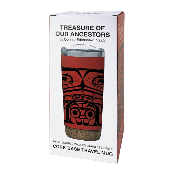Treasure of Our Ancestors – 20oz Cork Base Mug by Donnie Edenshaw