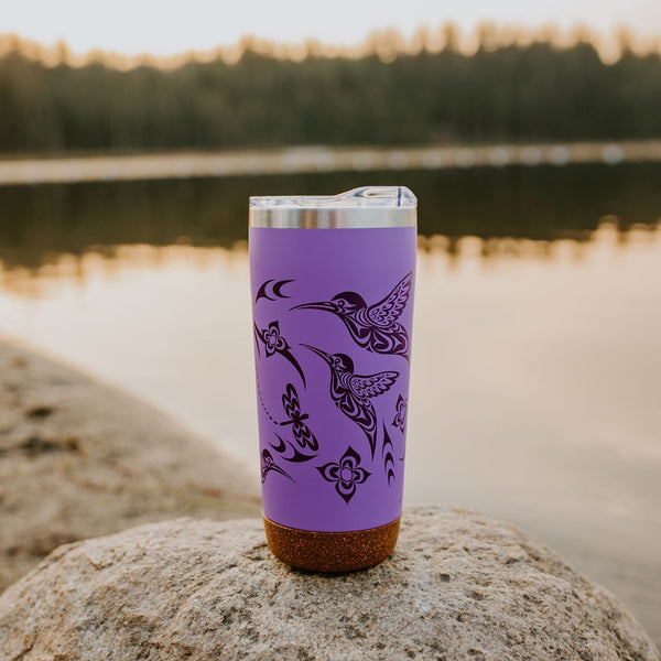 Hummingbird – 20oz Cork Base Mug by Simone Diamond