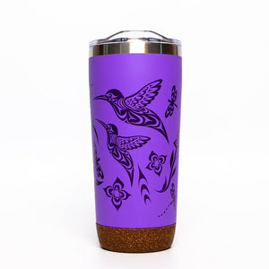 Hummingbird – 20oz Cork Base Mug by Simone Diamond
