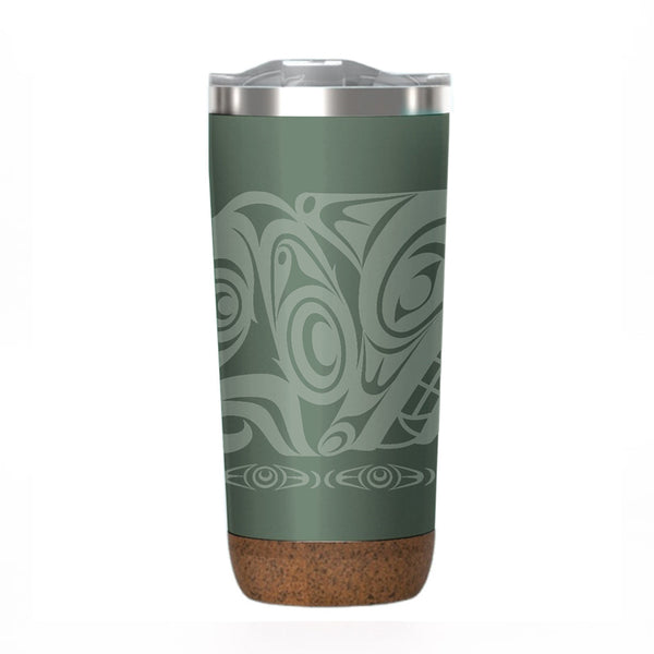 Urban Wolf – 20oz Cork Base Mug by Maynard Johnny Jr.