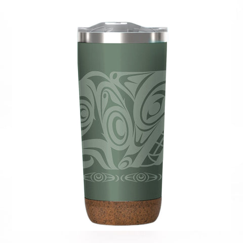 Urban Wolf – 20oz Cork Base Mug by Maynard Johnny Jr.