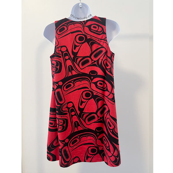 V Neck Sleeveless Top Whale By Kelly Robinson