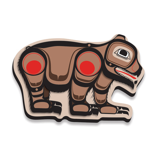 Bear Art Magnet - Adam Lewis
