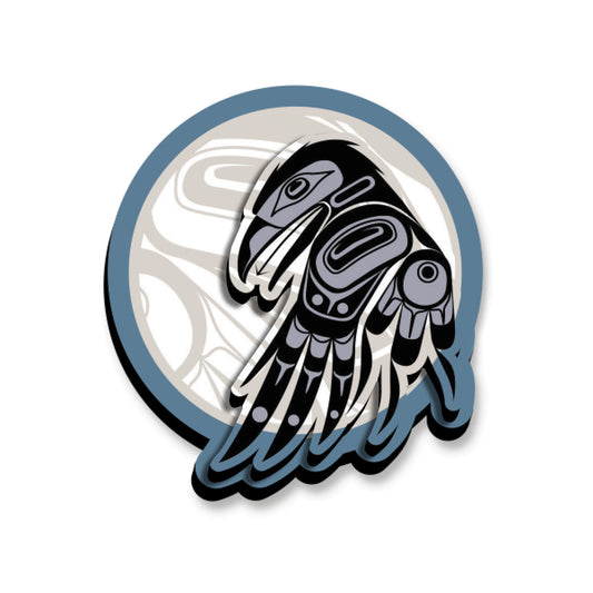 Raven Moon Art Magnet - Allan Weir