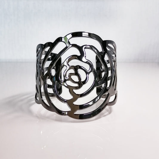Black Rose Bracelet