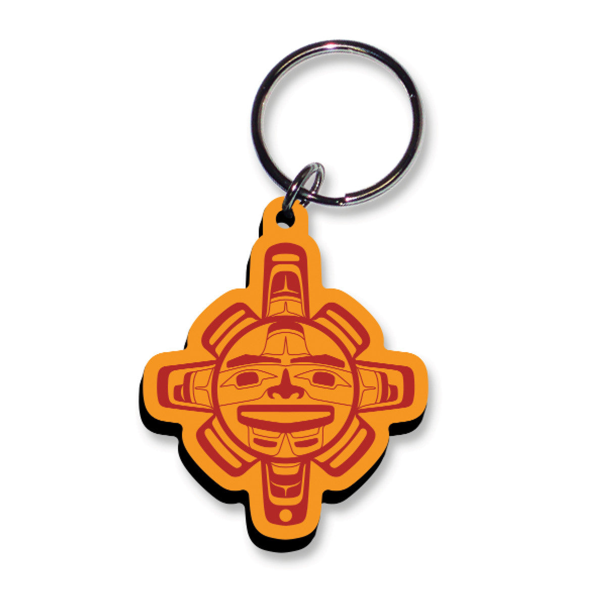 Chilkat Sun Art Keychain - Nahaan