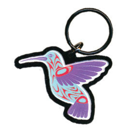 Hummingbird Art Keychain - Simone Diamond