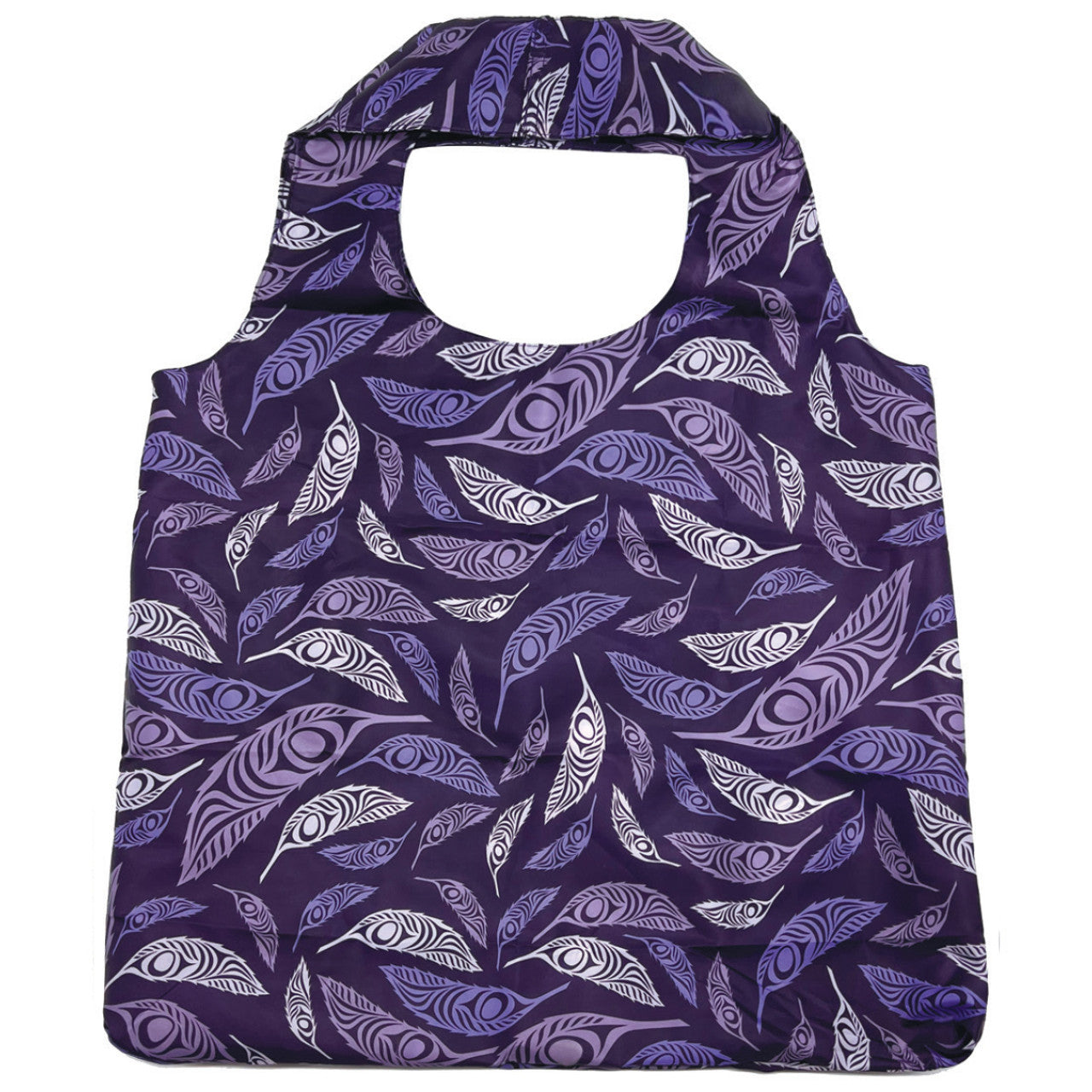 Foldable Shopping Bag – Feather by Simone Diamond