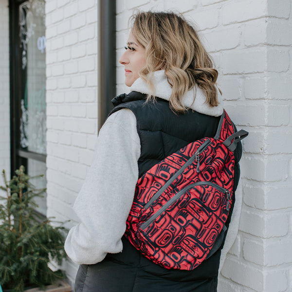 Sling Pack - Formline by Ryan Cranmer