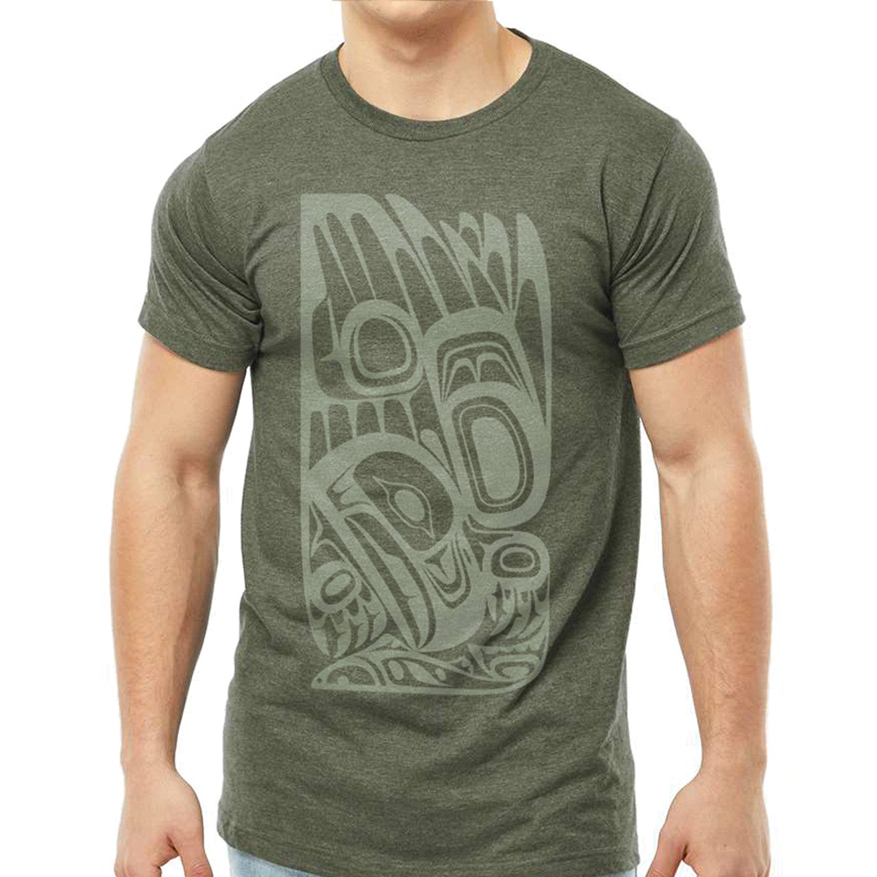 Eagle Flight - Crewneck T-Shirt by Paul Windsor
