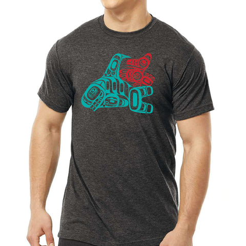 Whale Rider Crewneck T-Shirt by Gordon White