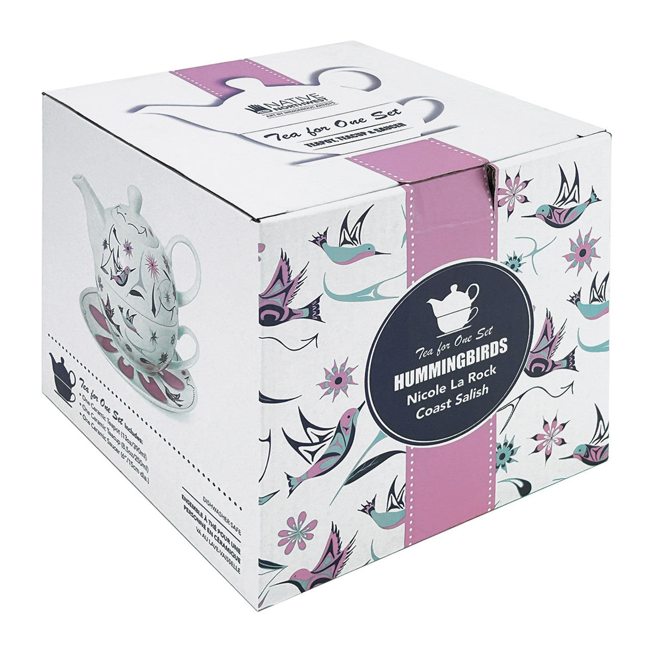 Hummingbirds Tea-for-One Set – Spirit of Joy and Beauty