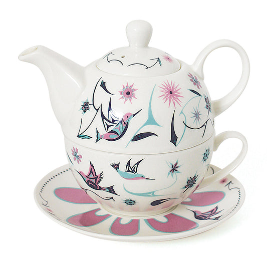 Hummingbirds Tea-for-One Set – Spirit of Joy and Beauty