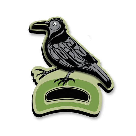 Crow - Walk in the Park Art Magnet - Paul Windsor