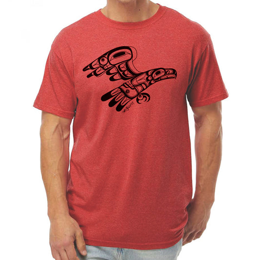 Eagle Crewneck T-Shirt by Corey Bulpitt