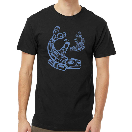 Killer Whale Crewneck T-Shirt by Corey Bulpitt