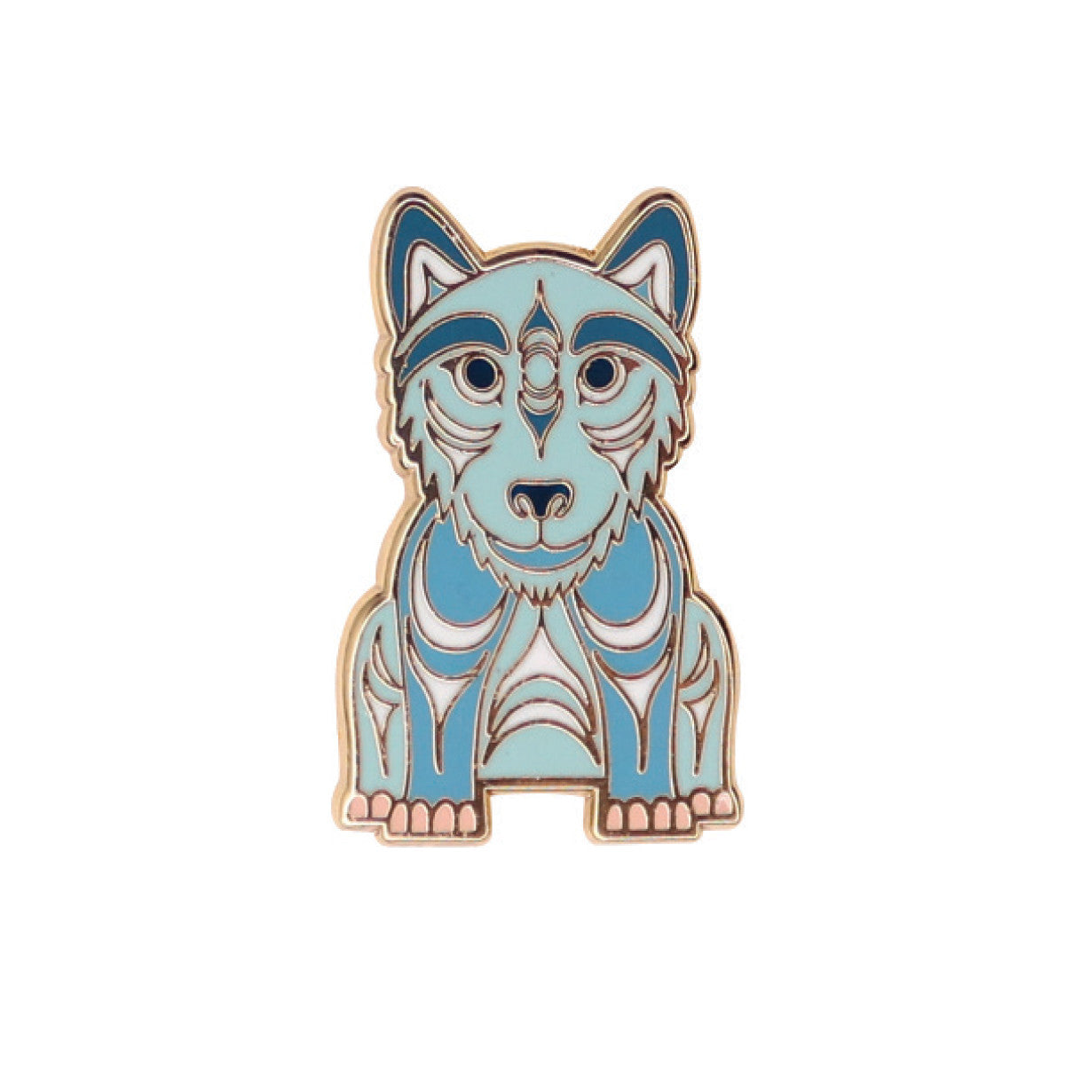 Enamel Pin - Wolf by Simone Diamond – Chic Winds