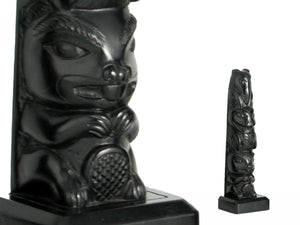 Black Stone Totem - Raven 6.5"