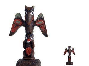 Totem Pole: Raven 2-1/4"