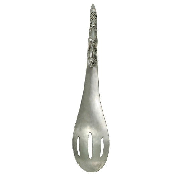 Indigenous Pewter Serving Set/Spoon/Slotted Spoon
