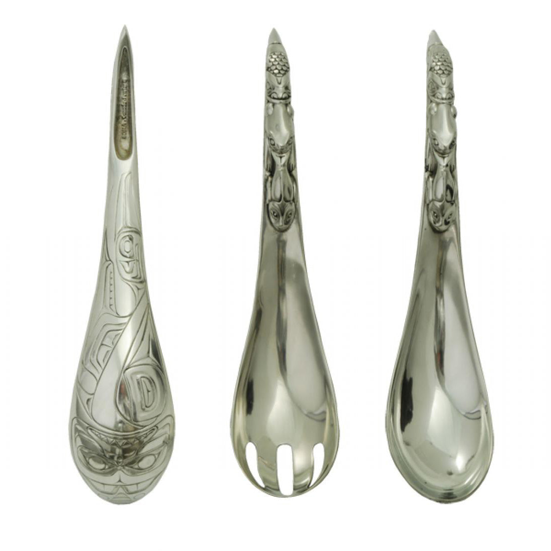 Raven Horn Serving Set