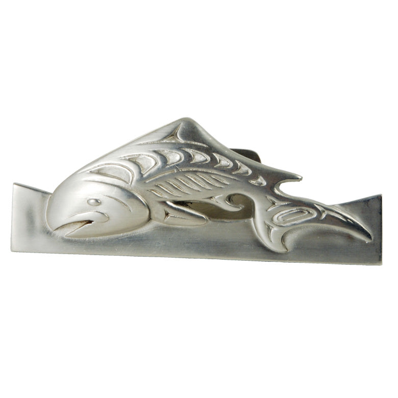 Business Card Holder - Salmon
