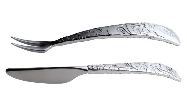Pate Knife/Fork Set - Sea to Sky