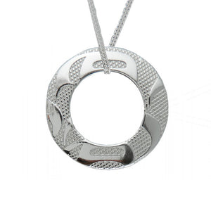 Equilibrium Pendant with Sterling Silver Chain