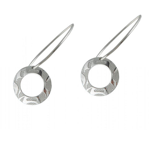 Silver Equilibrium Earrings - Petite