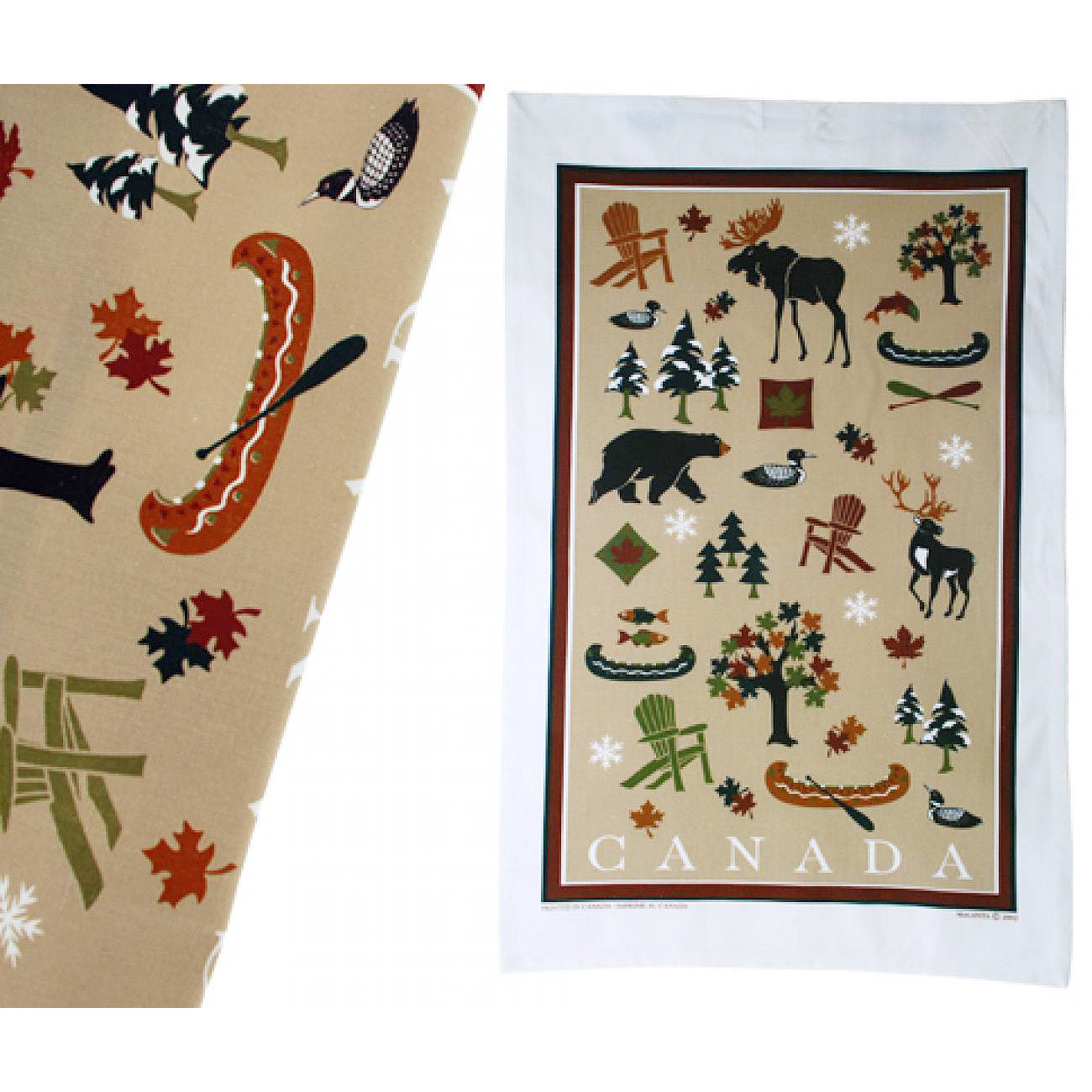 Canadian Heritage TeaTowel