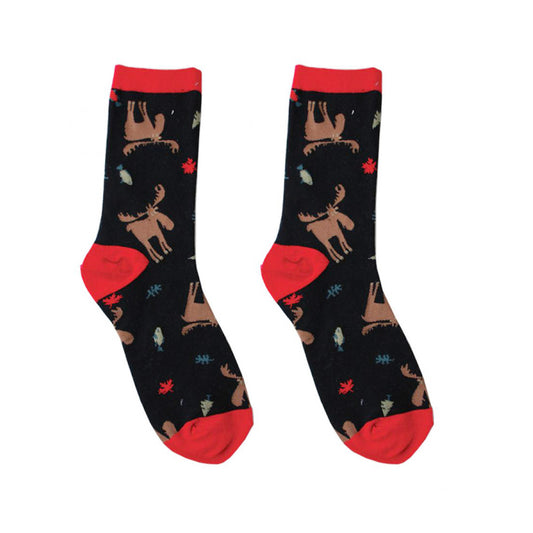 Cotton Socks - Moose