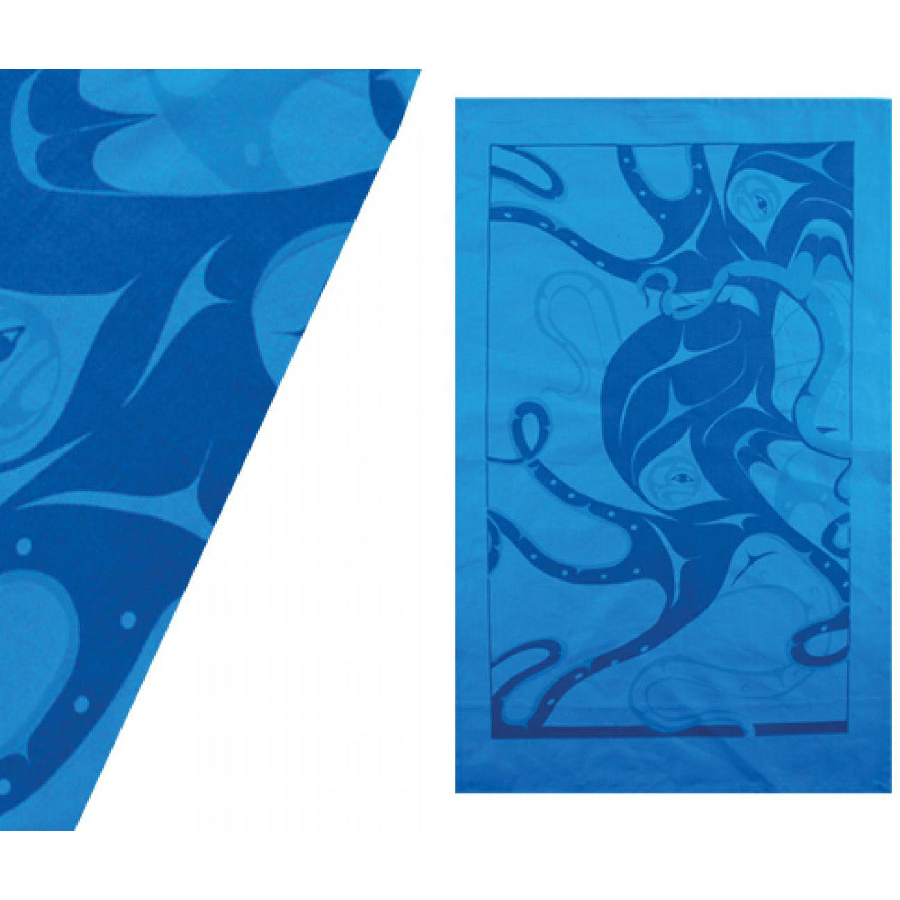 Octopus Tea Towel by Andrew Williams (Turquoise)