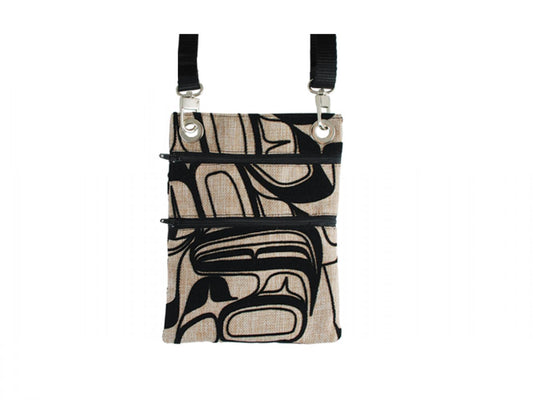 Eagle Passport Pouch by Kelly Robinson ( Beige )