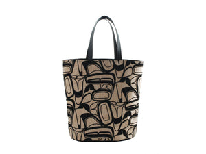 Eagle Bucket Tote by Kelly Robinson (Beige)